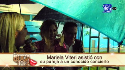 En exclusiva Mariela Viteri nos presenta a su novio