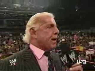 Raw 26 11 07 Ric Flair's Announcement