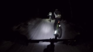 Snowkraft Fat Biking - Evening Ride  1/30/18