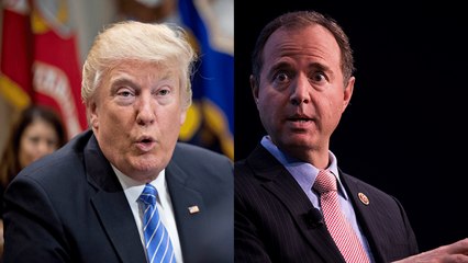 President Trump ignites feud with top Democrat Adam Schiff
