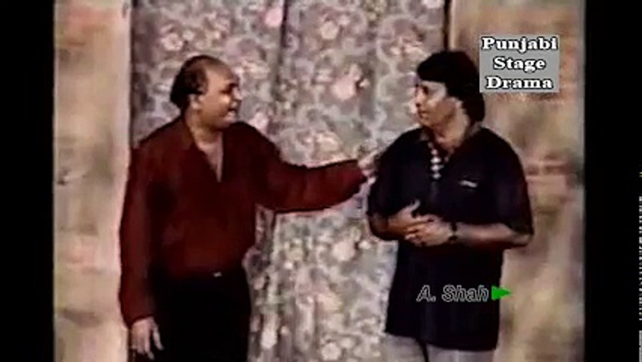 Abid Khan with Mastana, Amanullah and Mehwish - Stage Drama