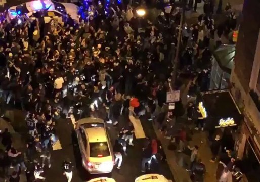 Eagles Fans Roar in Streets of Philadelphia