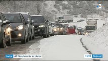 Intempéries : 40 départements en alerte neige