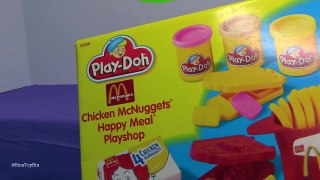 Play-Doh McDonalds Chicken McNuggets Happy Meal Playshop (1999) Review by Bins Toy Bin