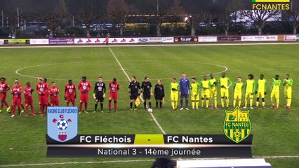 N3 . La Flèche - FC Nantes : le but de Théo Chendri