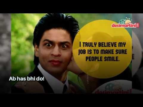 #SRKQUOTES - These 51 Quotes By Shah Rukh Khan Will Change Your Life Forever