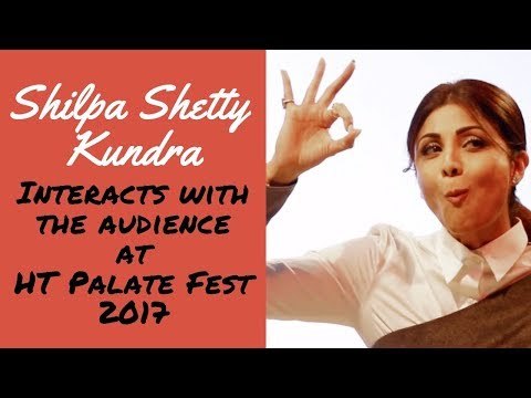 Shilpa Shetty Kundra Interacts with the Audience at HT Palate Fest | Full Video