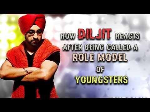 How Diljit Reacts After being called a Role Model of Youngsters