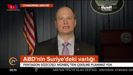 "Türklerin Afrin'den Münbiç'e geçmeyeceğini umuyoruz"