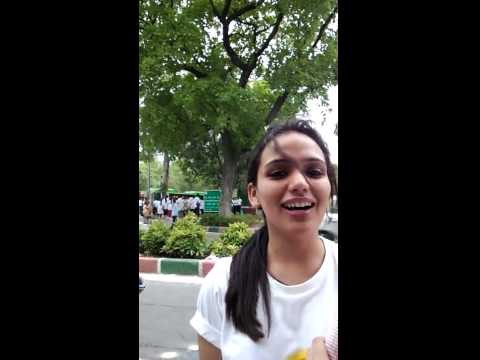 दिल्ली के हर हिस्से से योग करने आए लोग