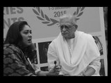 Gulzar And His Daughter Meghna At First international Film Festival For Persons With Disabilities