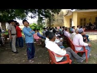 people protest in nanital