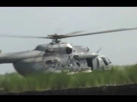 Air Force rescued eight people trapped in river