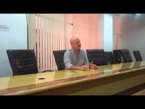 अनुपम खेर अपने नये शो कुछ भी हो सकता है बारे मे बात करते हुए