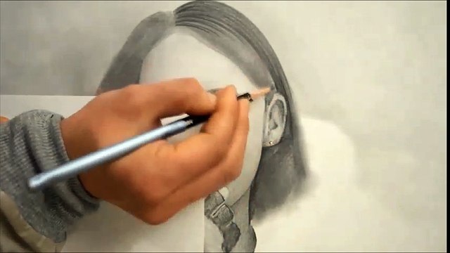연필그림 - 인물그리기 (소녀시대 윤아) / Pencil Portrait (Speed Drawing Girls generation Yoona)