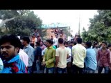 Students won in AMU Elections celebrated their victory in Aligarh