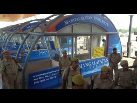 Uttar Pradesh: RLD protest at yamuna express way