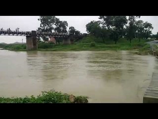 Diversion in wazirganj collapsed