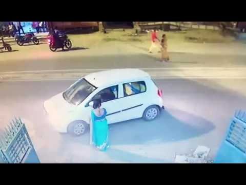 chain snatch CCTV footage