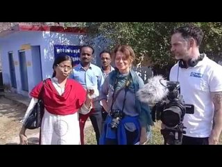 Team from sweden reach government school of Maharajganj of UP