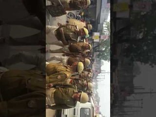 flag marche in Gonda for Chehllum