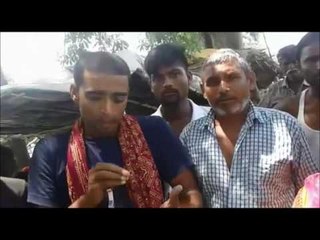 risk increased at Dubey chhapra ring dam in Balia