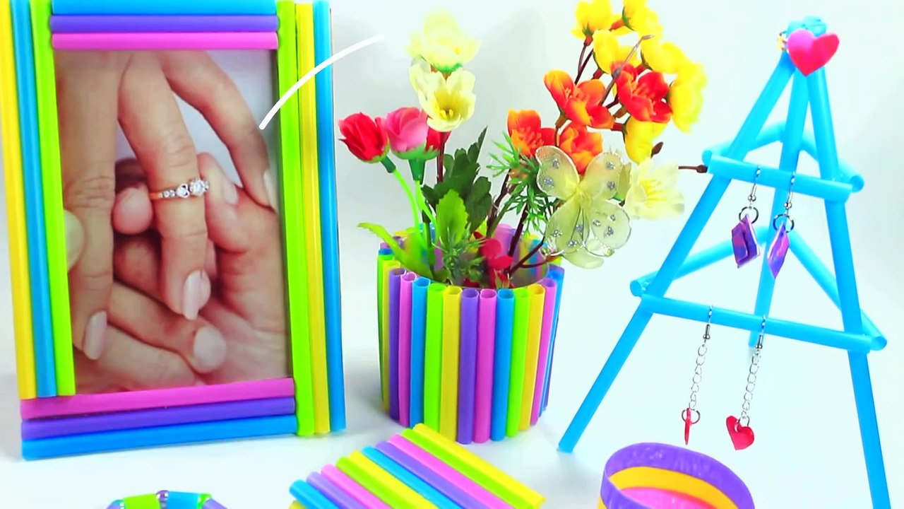 10 ORIGINAL DIY Gift Ideas With Straws –10 Easy DIY Crafts