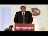 HMVL CEO Vivek Khanna addressing people in Hindustan Real Estate Award
