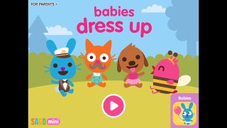 Sago Mini Babies Dress Up Part 1 - best app videos for kids