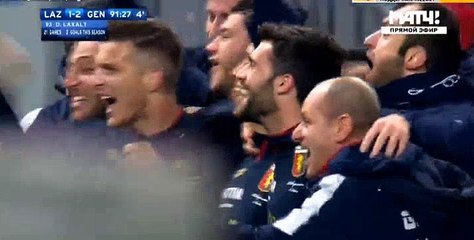 Diego Laxalt  Goal HD -Lazio	1-2	Genoa 05.02.2018