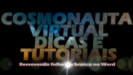 Como Remover Folha em Branco no Word