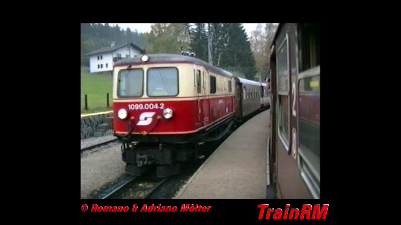 Die Mariazellerbahn mit 1099 und 2095 - 1993