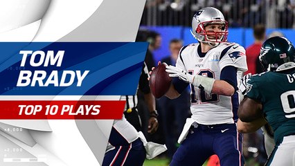 Top 10 Tom Brady throws from his record-breaking game in SB LII