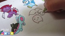 Drawing Pokémon Gen 4 With Copic Markers