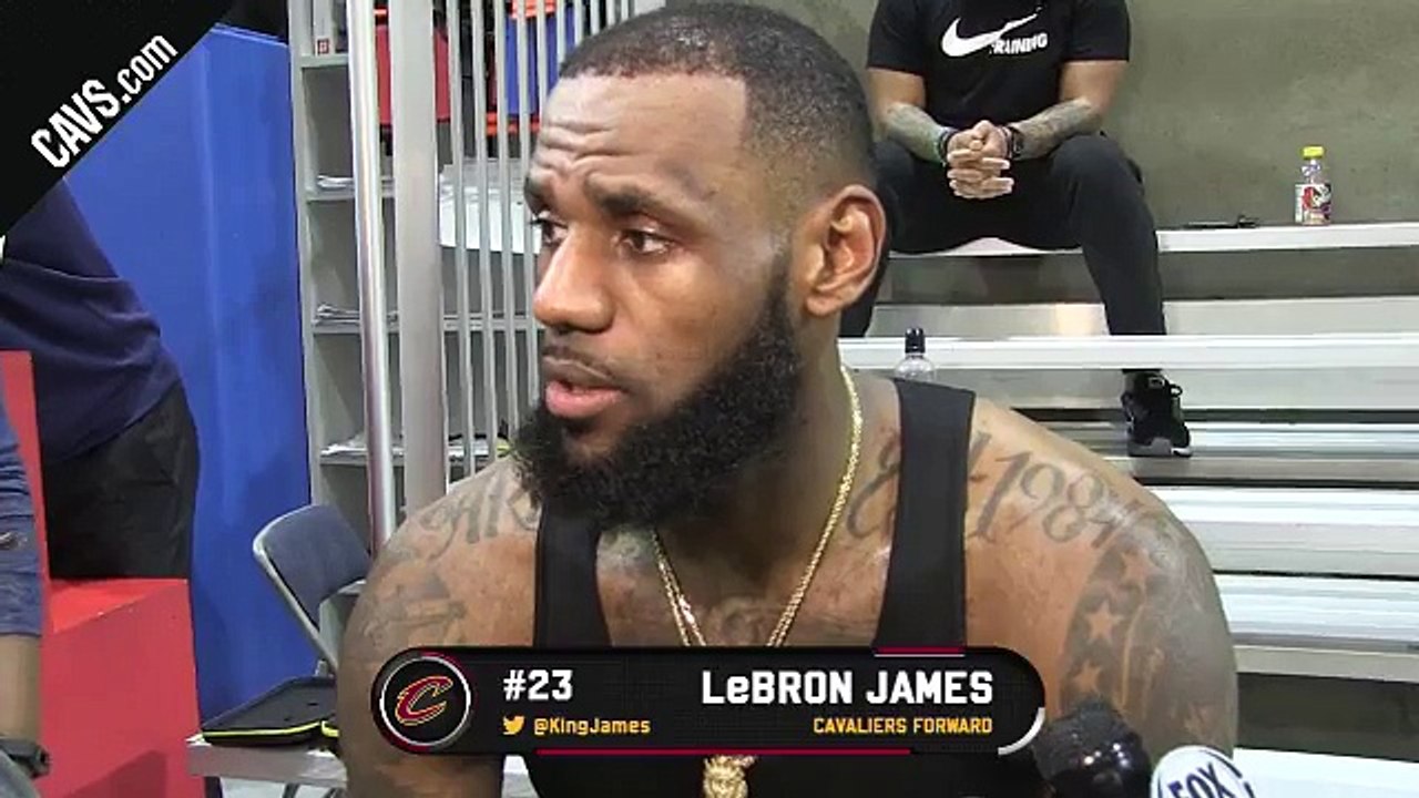 Practice: LeBron James - February 5, 2018