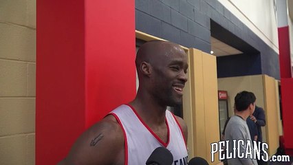 Pelicans Shootaround: Emeka Okafor 02-05-18