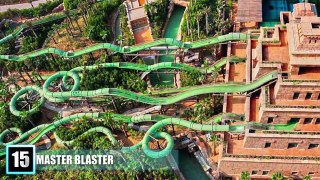 Top 15 MOST INSANE Waterslides In The World!
