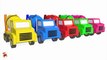 Learn Colors With Surprise Eggs Concrete Mixer Truck for Kids - Vehicles Cartoons for Children