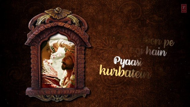 Padmaavat: Binte Dil Lyrical | Arijit Singh | Deepika Padukone | Shahid Kapoor | Ranveer Singh