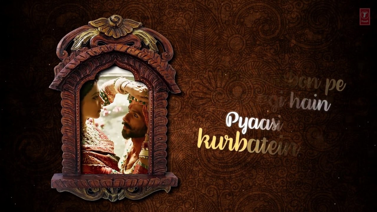 Padmaavat: Binte Dil Lyrical | Arijit Singh | Deepika Padukone | Shahid Kapoor | Ranveer Singh