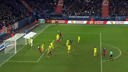 SM Caen 3-2 Nantes But Damien Da Silva