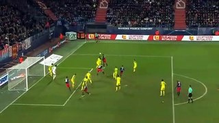 Match - But Damien Da Silva Caen Nantes (2-1)