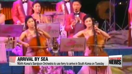 North Korea's art troupe to use ferry to travel to South Korea