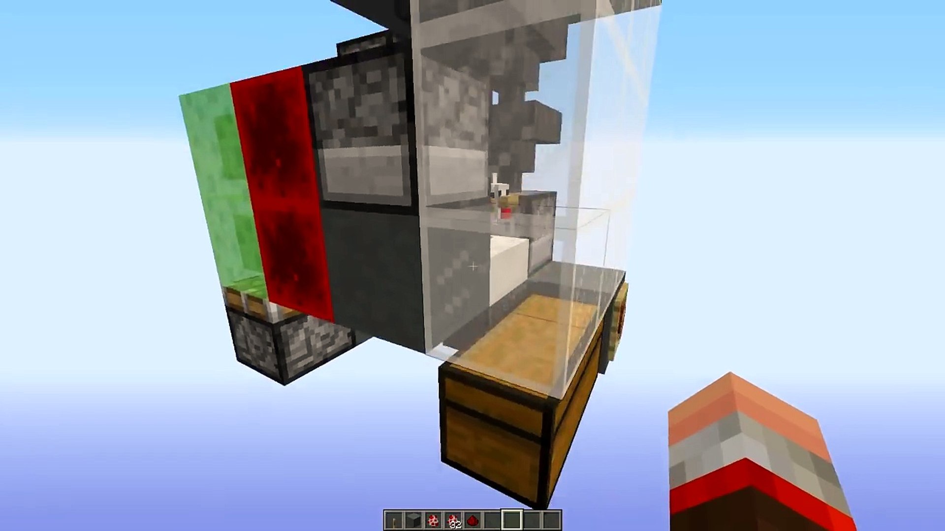 Poulailler 100 Automatique Comp 181 Bbq Minecraft Tutoriel