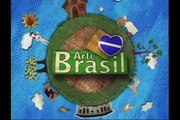 ARTE BRASIL -- VALÉRIA SOARES - FLOR BORDADA EM CAPA DE CADERNO (24/01/2011 - Parte 1 de 2)