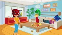 PJ Masks Full Episodes l Owlettle FAT Ring Shake Exercise Competition