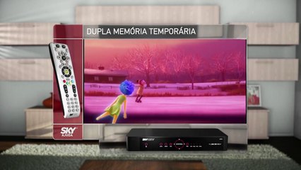 Grave dois programas ao mesmo tempo no seu aparelho | Equipamento SKY HDTV Plus
