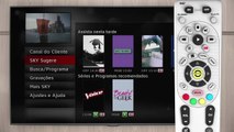 Como gerenciar suas gravações - Equipamento SKY HDTV Plus