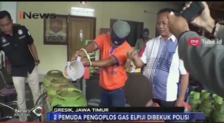 Bermodal Air Panas dan Es, Dua Pemuda Ini Berhasil Mengoplos Gas Elpiji Bersubsidi