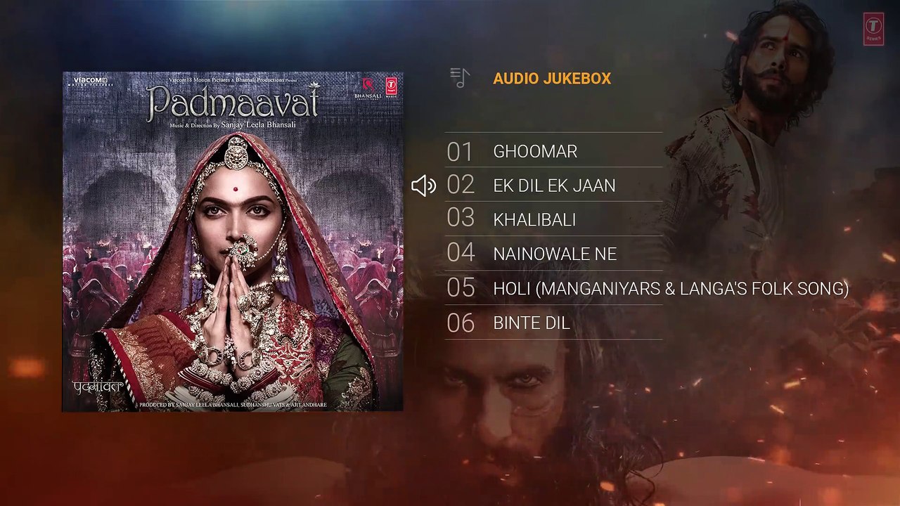 Full Album: Padmaavat | Deepika Padukone | Ranveer Singh | Shahid Kapoor | Sanjay Leela Bhansali